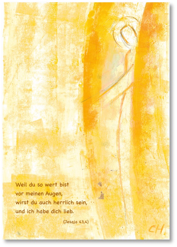 Klappkarte - Von Gott geliebt Klappkarte - Von Gott geliebt