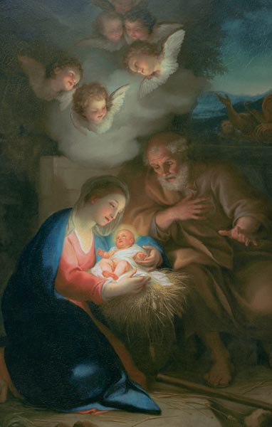 Bildchen - Geburt Christi