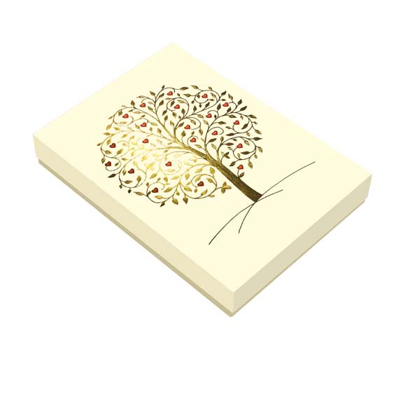 Premium-Kartenbox - Bäume - Symbole der Verbundenheit