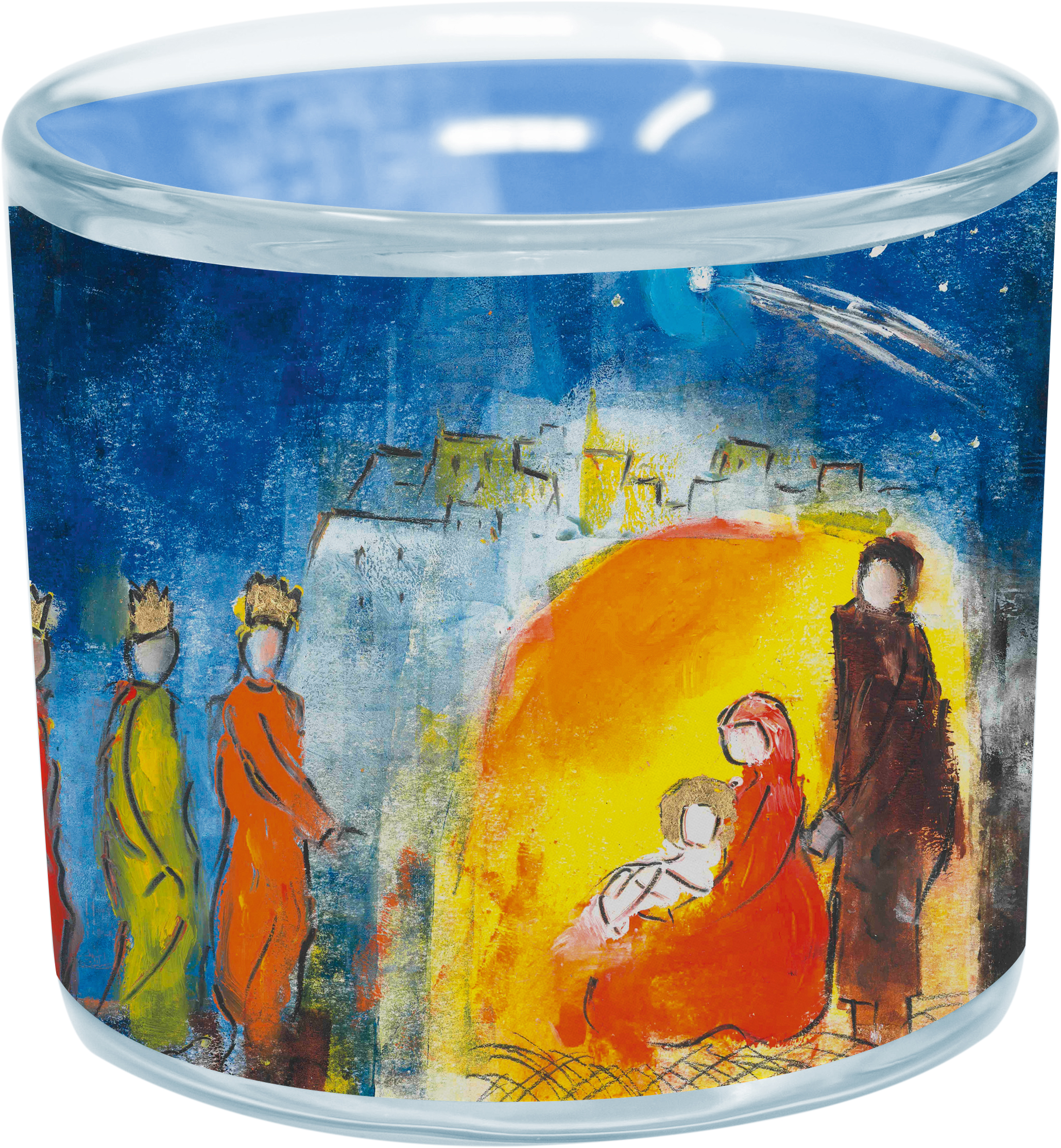 Glaslicht - "Licht in Bethlehems Stall"