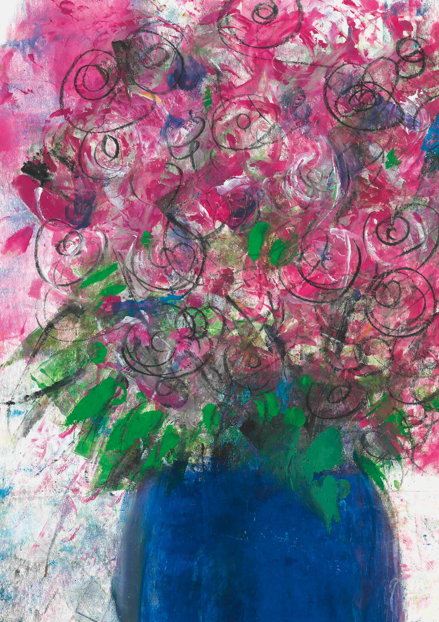 Kunst-Klappkarte - Ein besonderer Tag