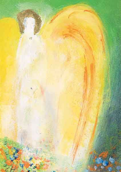 Klappkarte - Engel des Segens Klappkarte - Engel des Segens