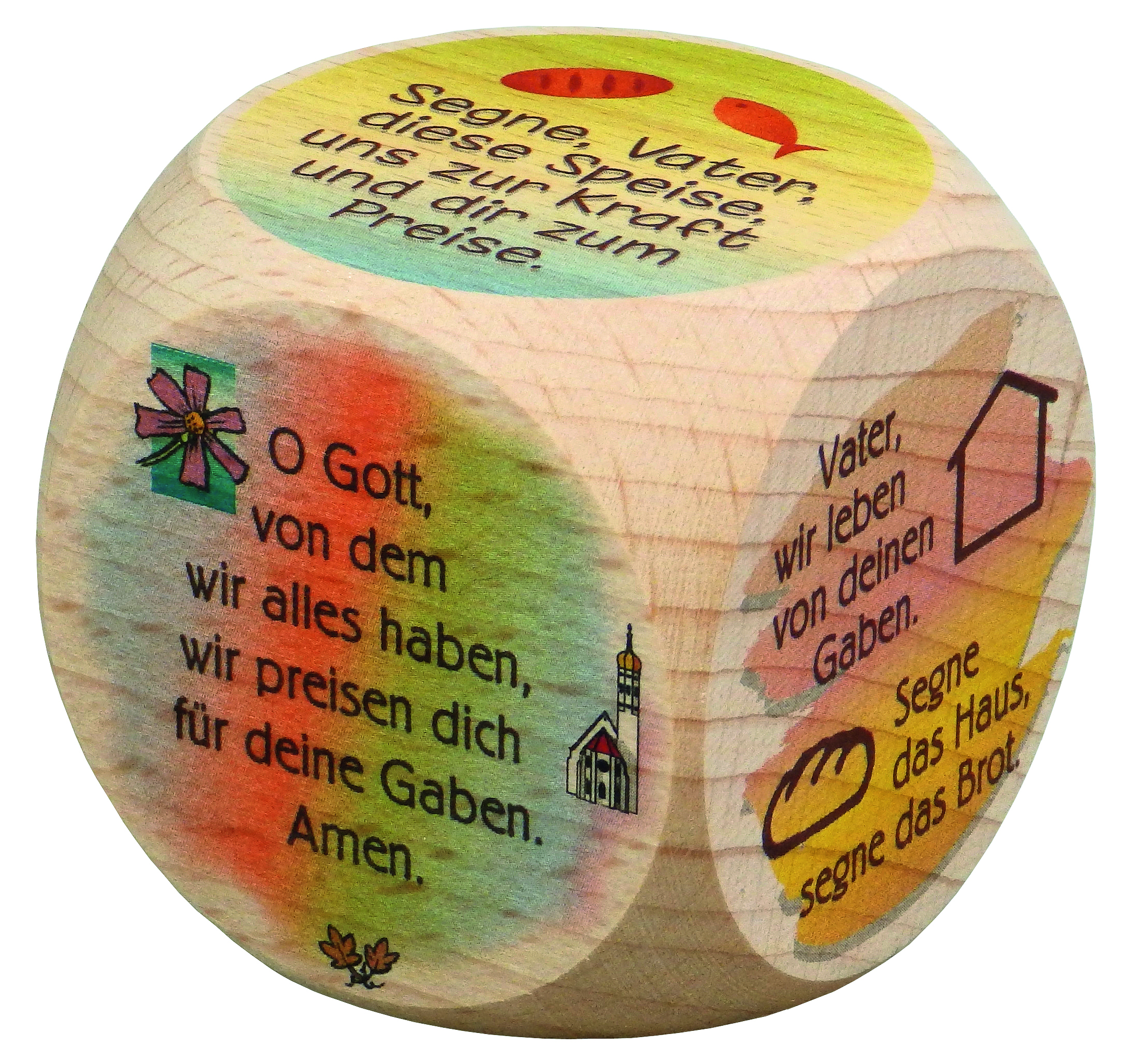 Gebetswürfel - Tischgebete Gebetswürfel - Tischgebete