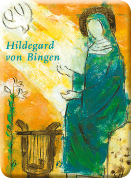 Deko-Magnet - Hildegard von Bingen