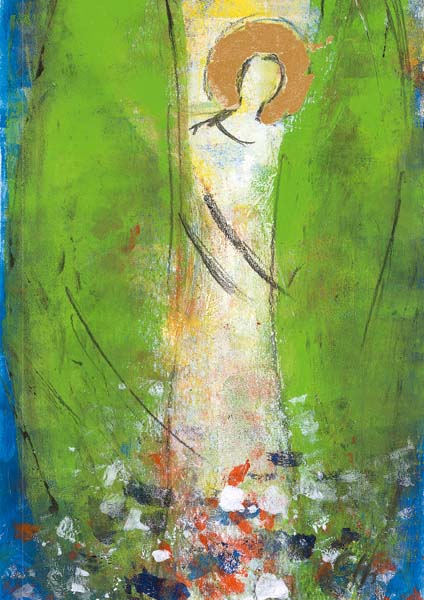 Klappkarte - Engel der Schöpfung Klappkarte - Engel der Schöpfung