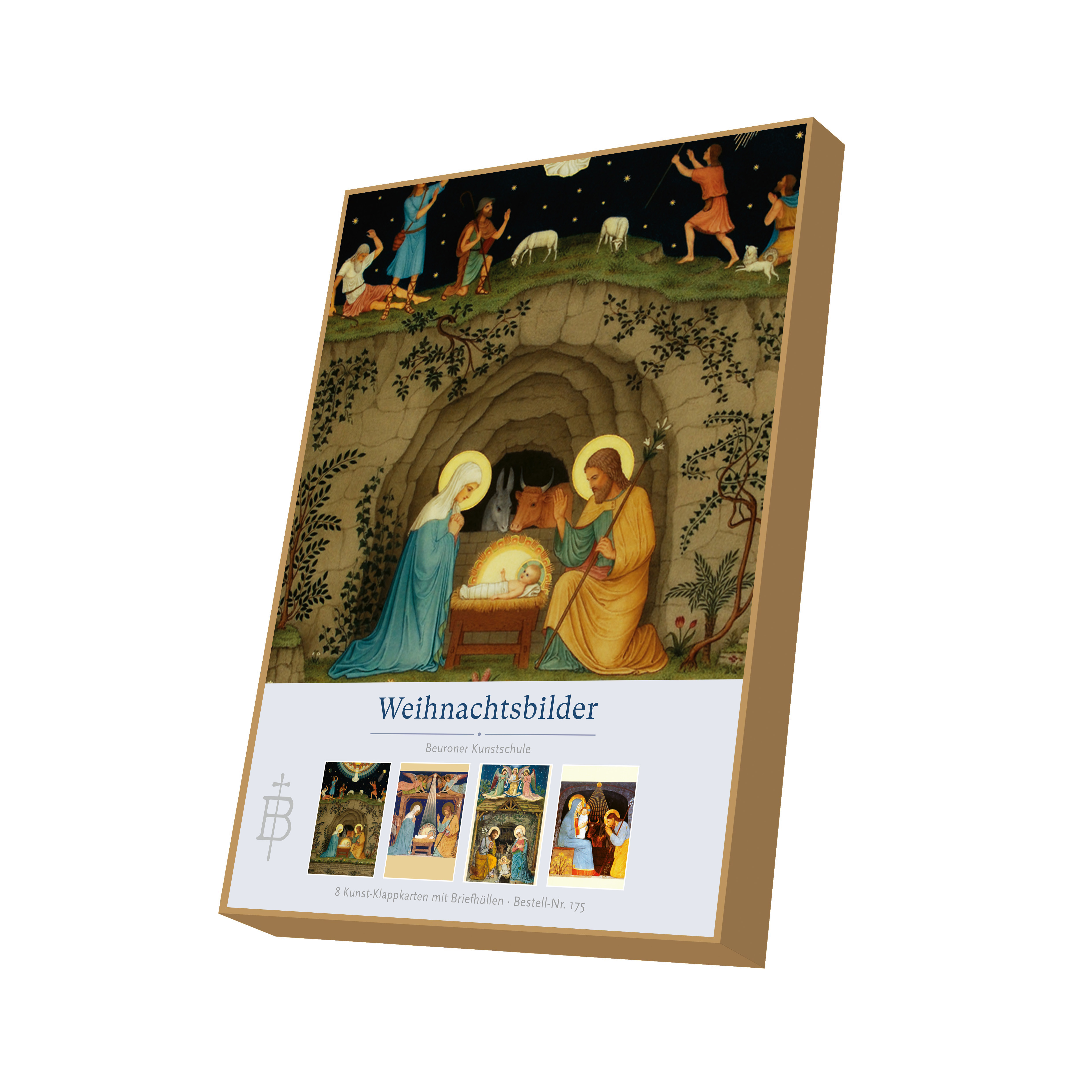 Kartenbox - Weihnachtsbilder aus der Beuroner Kunstschule
