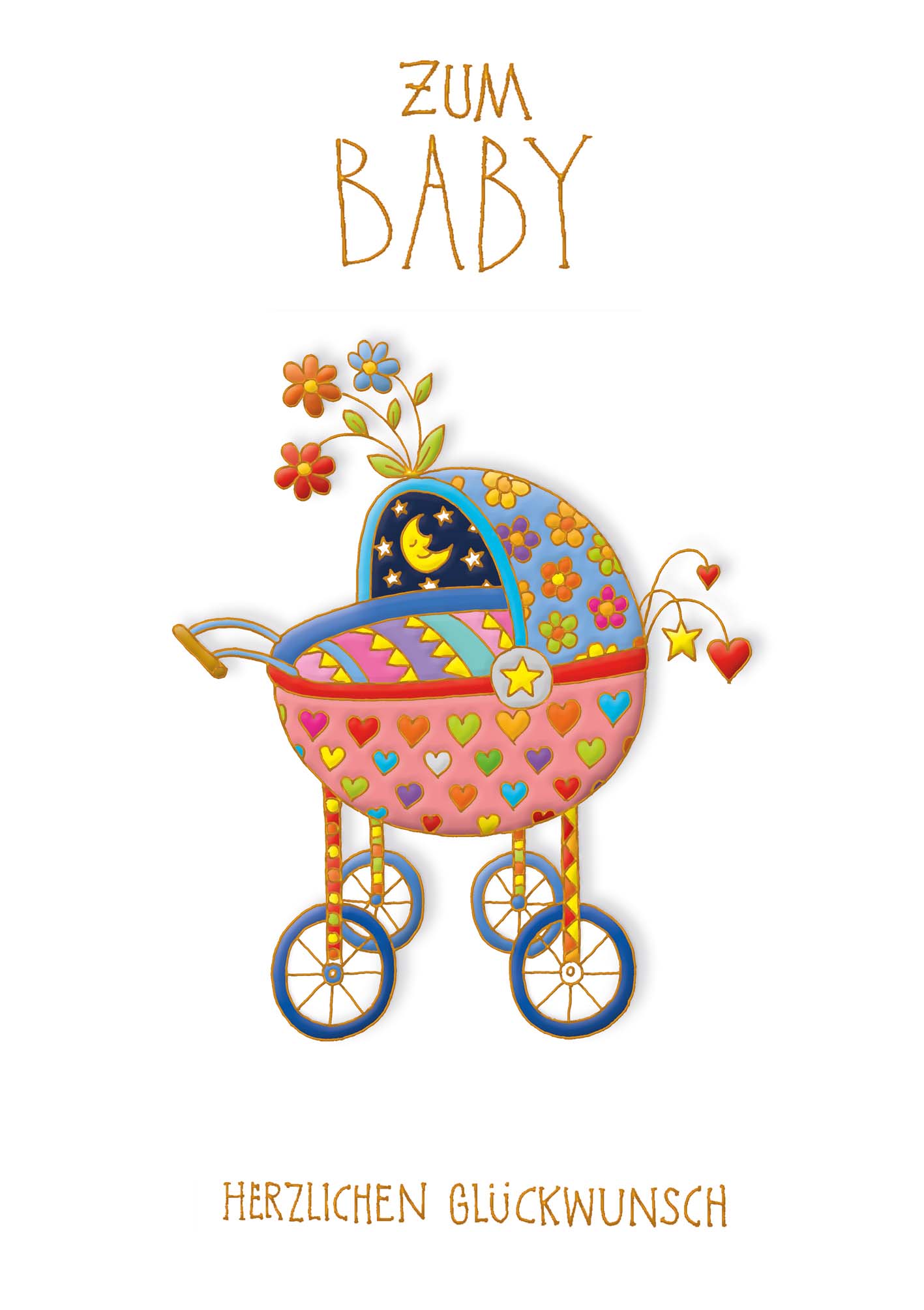 Klappkarte - Sei behütet Klappkarte - Sei behütet