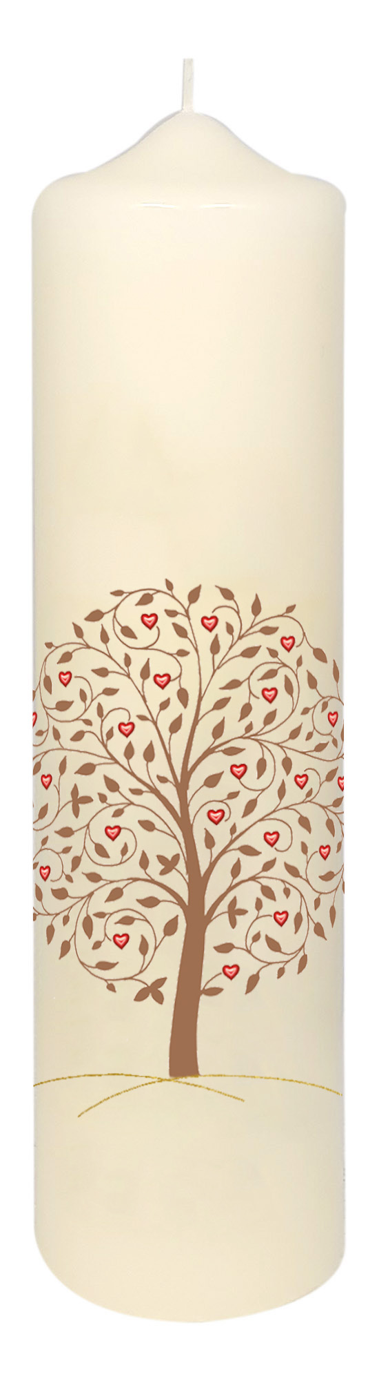 Tisch-/Altarkerze - Stark wie die Liebe Tisch-/Altarkerze - Stark wie die Liebe