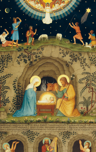 Bildchen - Christi Geburt