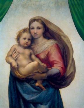 Klappkarte - Maria mit dem Kind