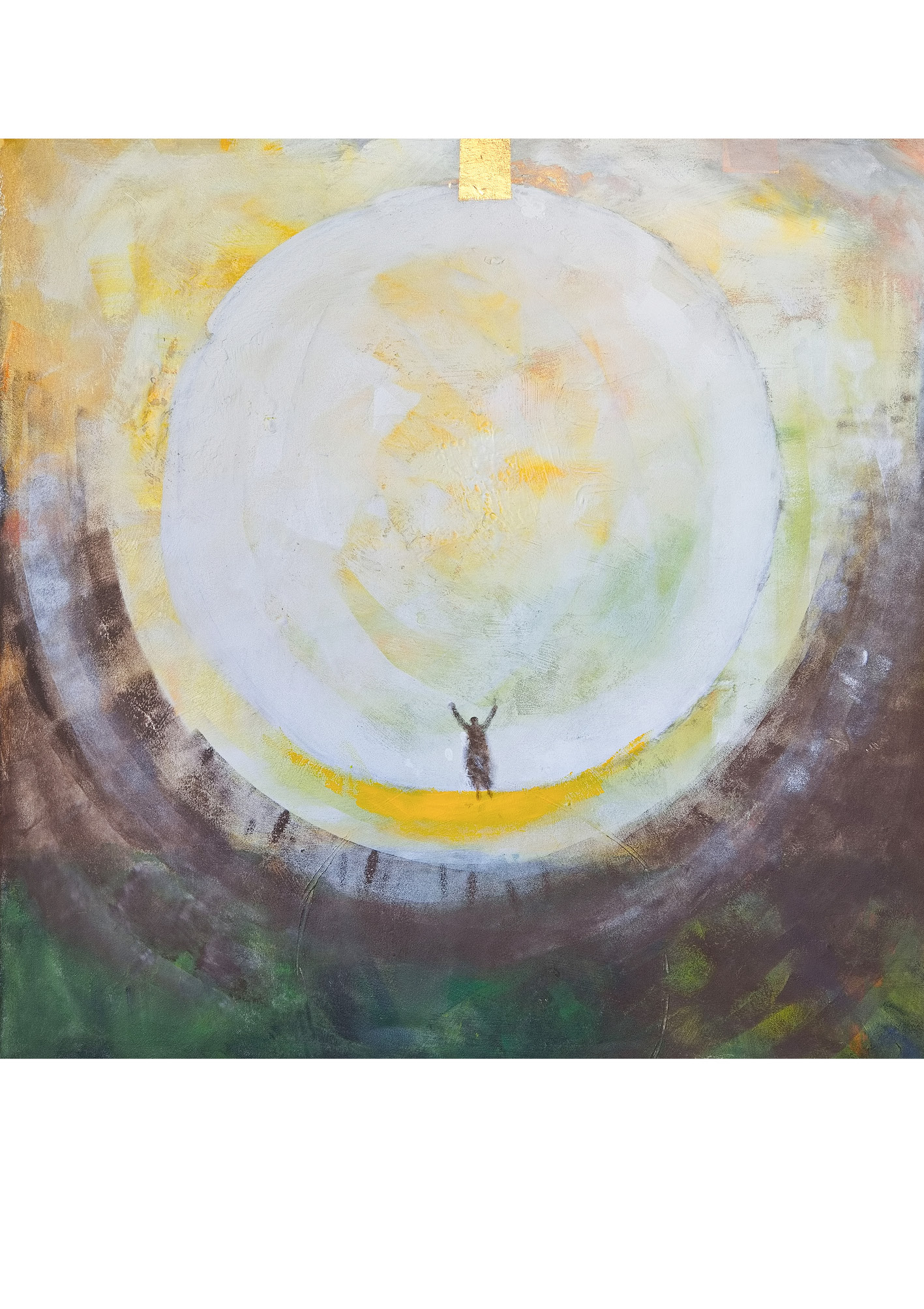 Kunst-Klappkarte - Auferstehung sprengt alle Grenzen Kunst-Klappkarte - Auferstehung sprengt alle Grenzen