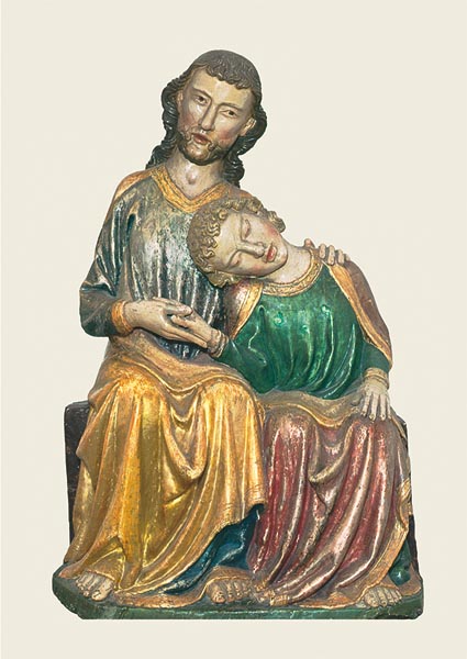 Klappkarte - Christus und Johannes Klappkarte - Christus und Johannes