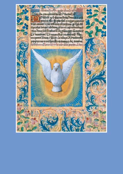 Pfarrbriefmantel - Die Taube des Heiligen Geistes Pfarrbriefmantel - Die Taube des Heiligen Geistes