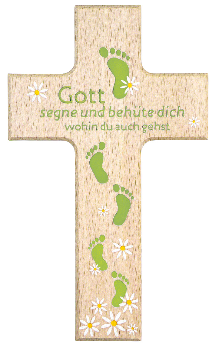Holzkreuz - Gott segne und behüte dich Holzkreuz - Gott segne und behüte dich