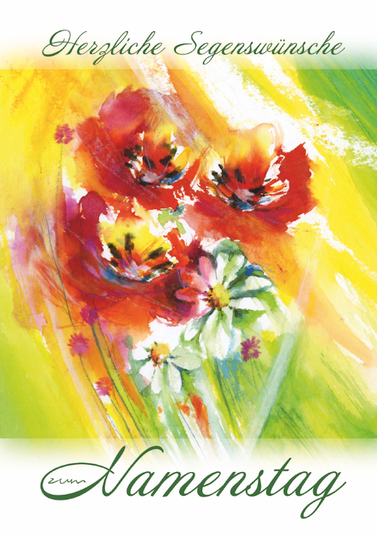 Klappkarte - Ein Strauß voller Segen Klappkarte - Ein Strauß voller Segen