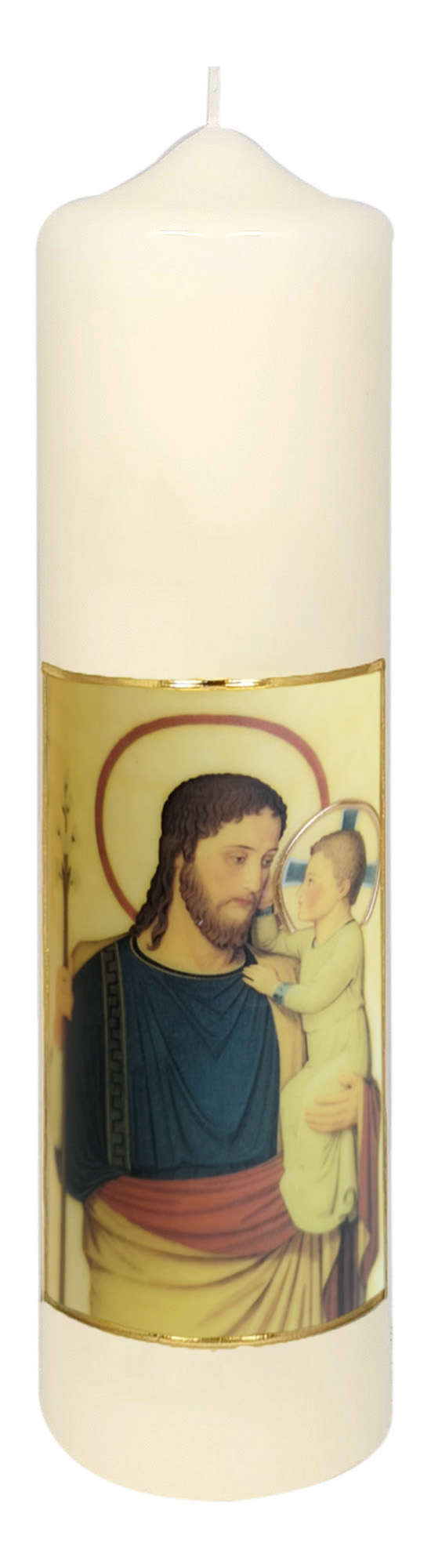 Tisch-/Altarkerze - Hl. Josef Tisch-/Altarkerze - Hl. Josef
