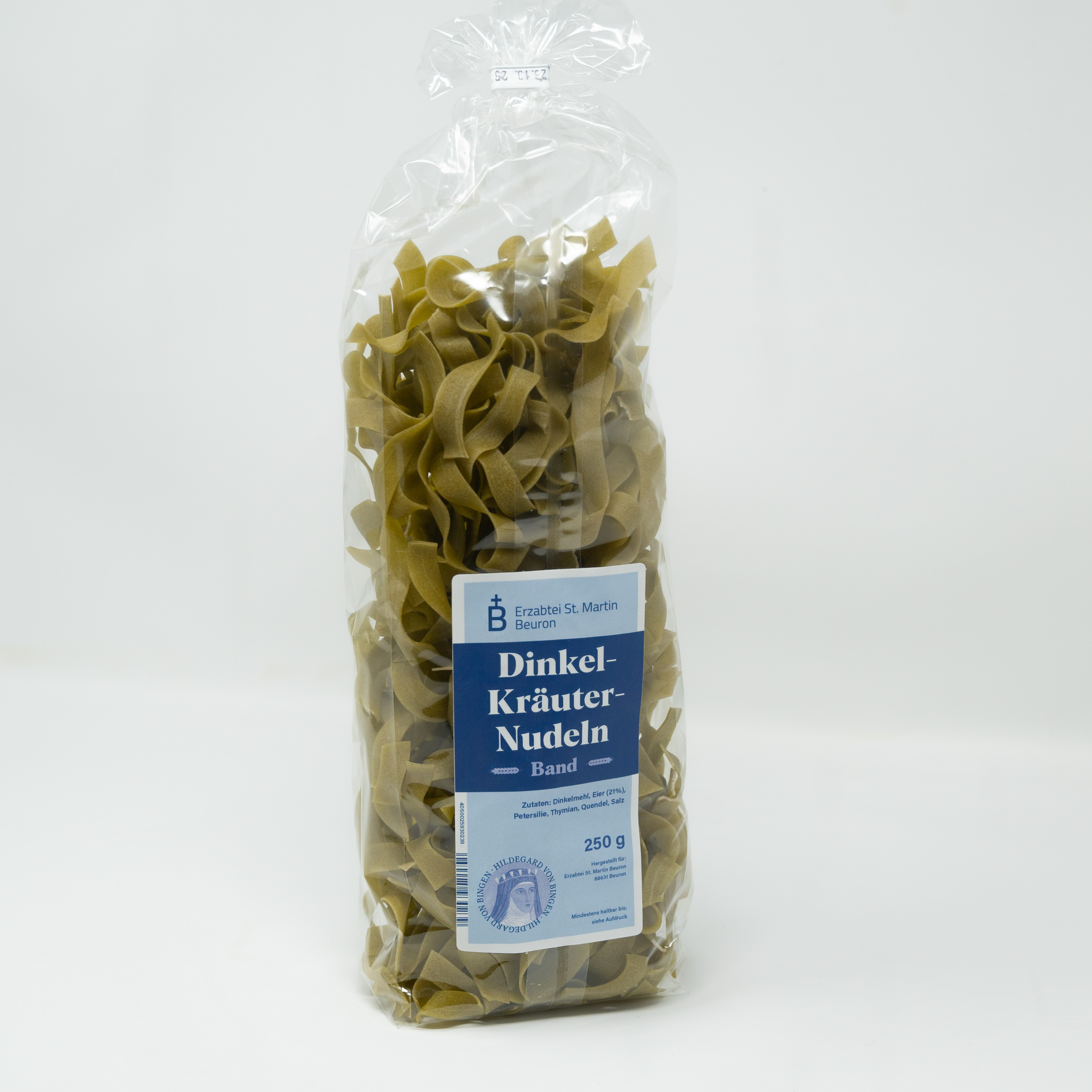 Dinkel-Kräuter-Nudeln "Band" Dinkel-Kräuter-Nudeln "Band"
