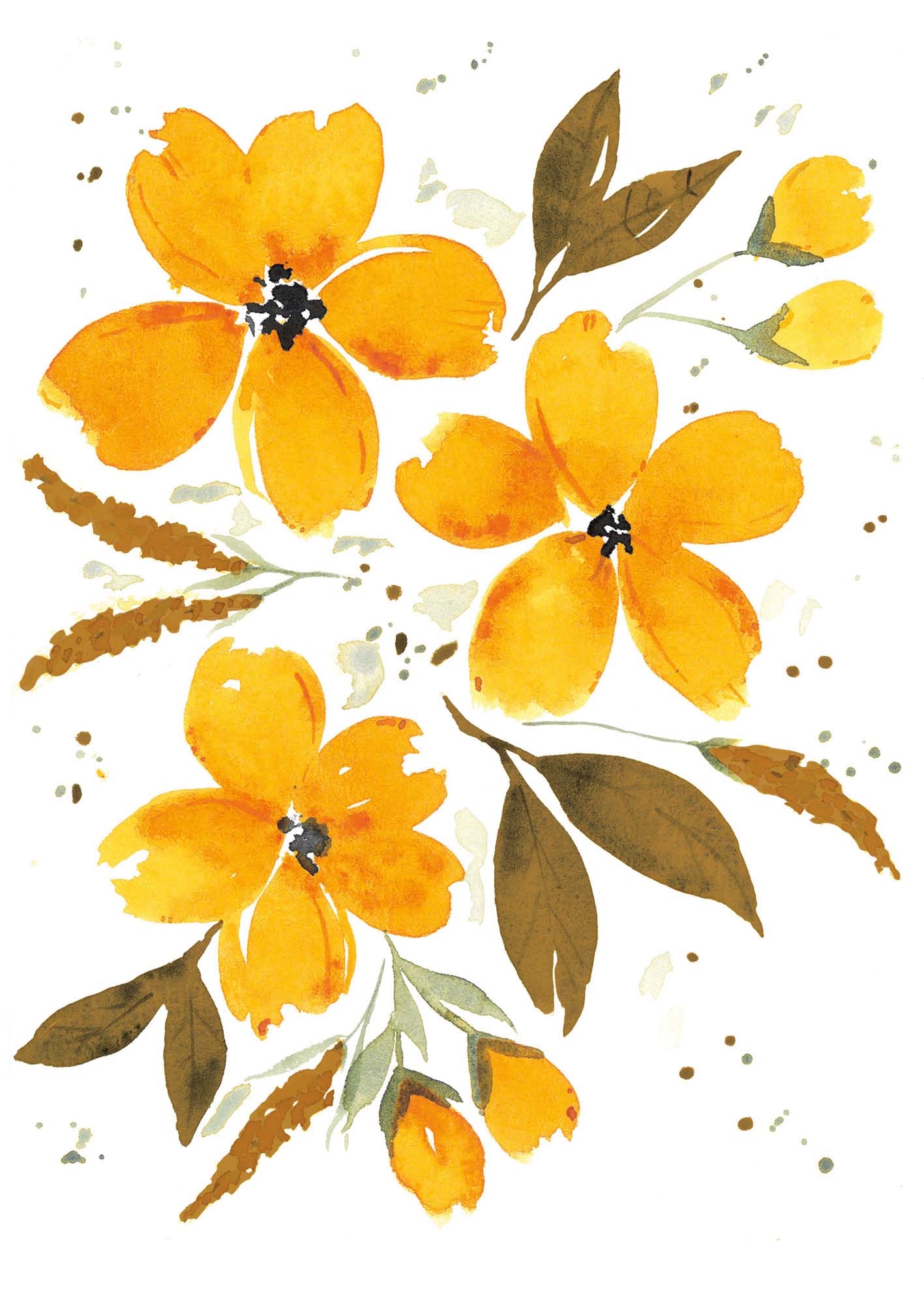 Premium-Klappkarte - Lebensfreude Premium-Klappkarte - Lebensfreude