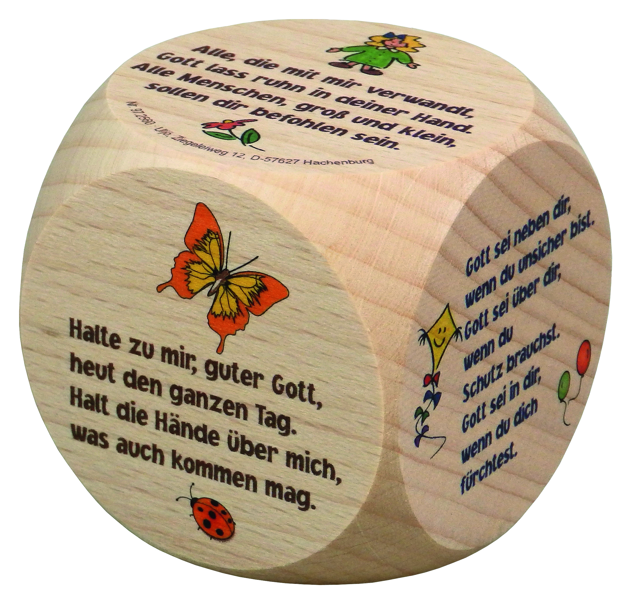 Gebetswürfel - Mutmachgebete Gebetswürfel - Mutmachgebete
