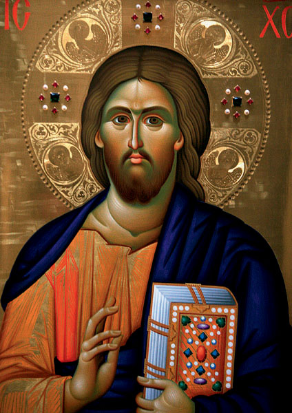 Klappkarte - Christus als Pantokrator Klappkarte - Christus als Pantokrator