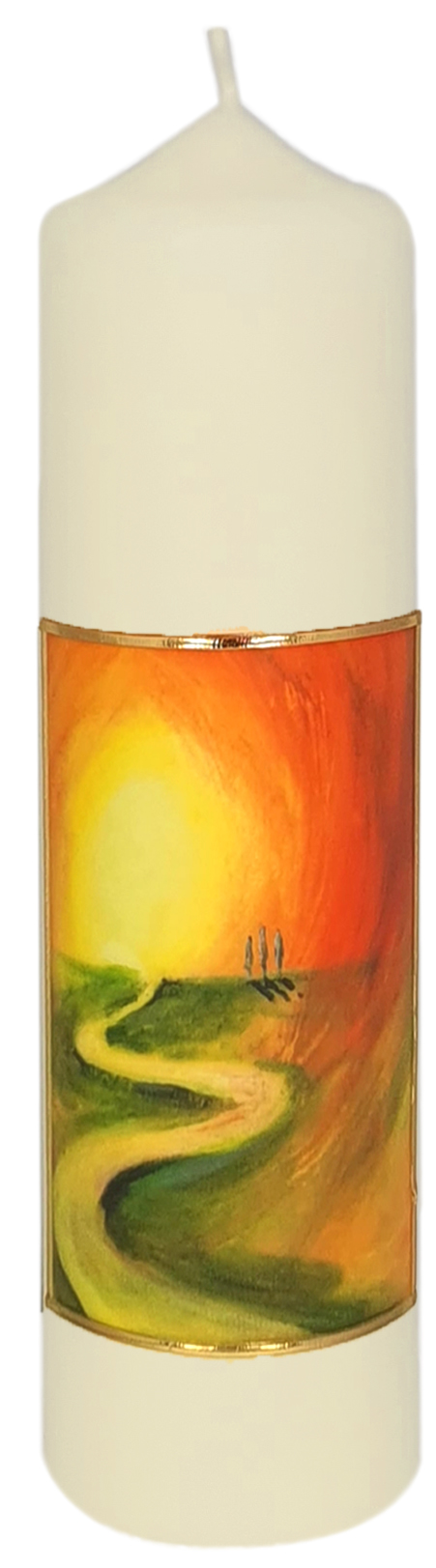 Tisch-/Altarkerze - Der Weg ins Licht Tisch-/Altarkerze - Der Weg ins Licht