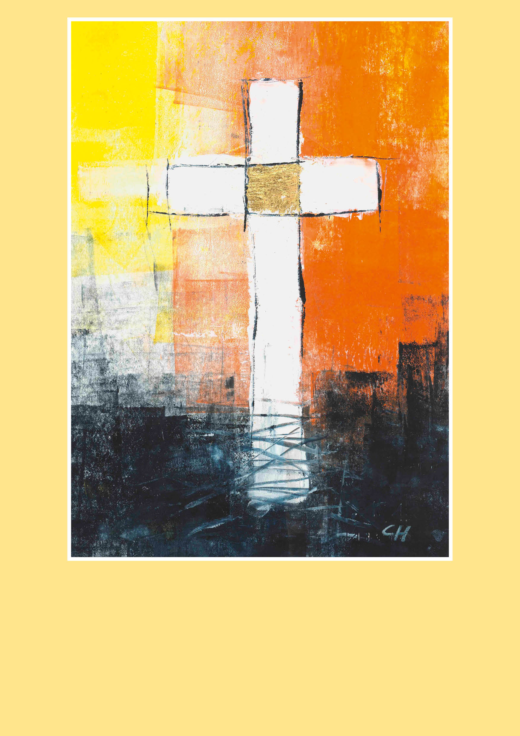 Pfarrbriefmantel - Das Kreuz im Licht