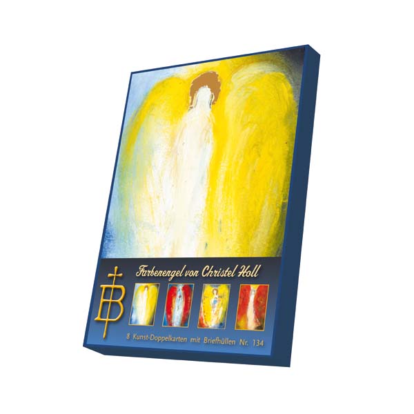 Kartenbox - Farbenengel von Christel Holl Kartenbox - Farbenengel von Christel Holl