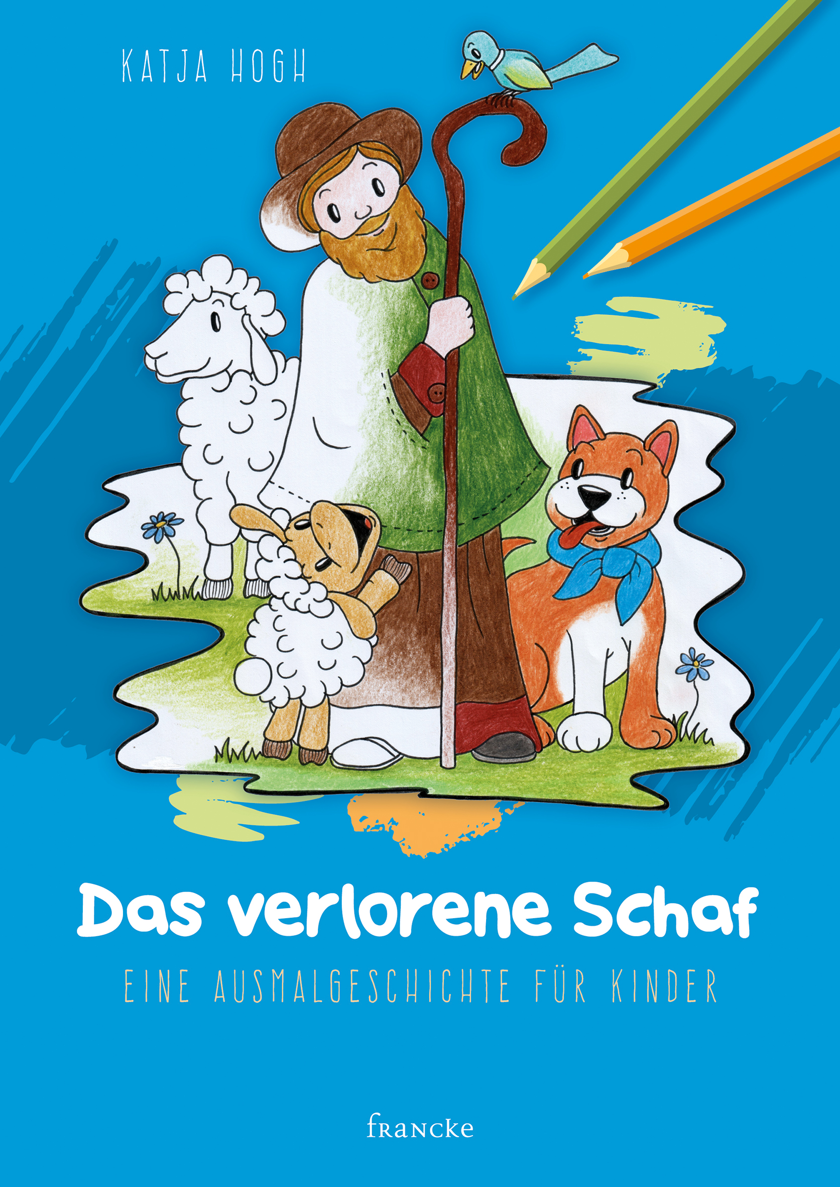 Ausmalgeschichte - Das verlorene Schaf