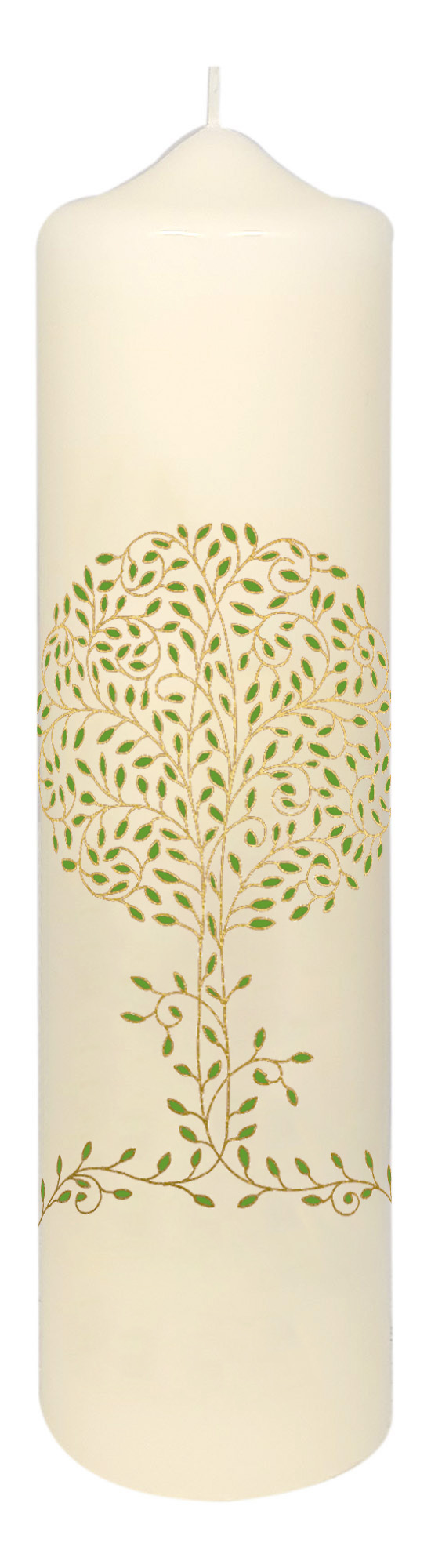 Tisch-/Altarkerze - Ein Baum gibt Leben Tisch-/Altarkerze - Ein Baum gibt Leben