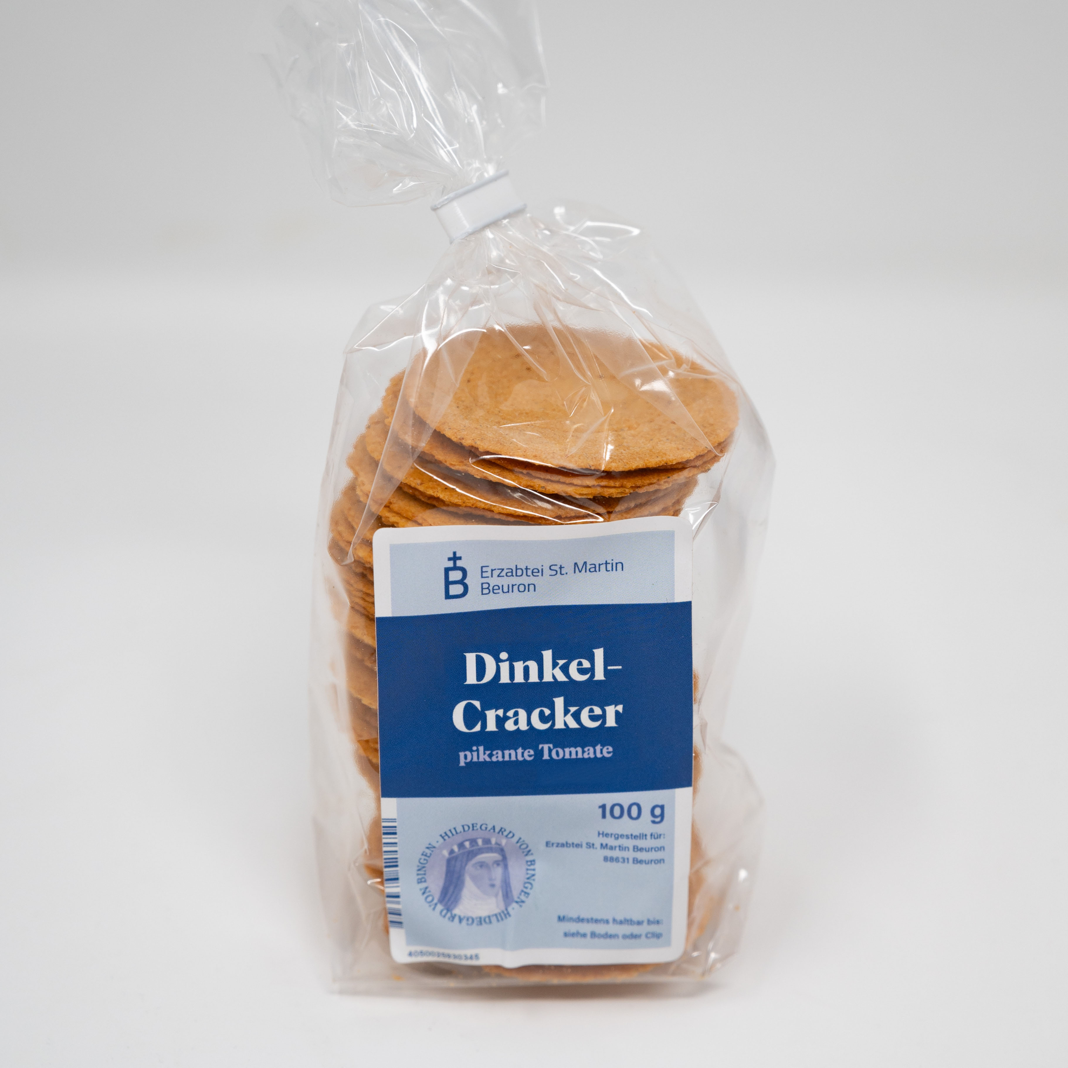 Dinkel-Cracker "pikante Tomate" Dinkel-Cracker "pikante Tomate"