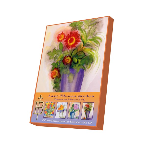 Kartenbox - Lasst Blumen sprechen