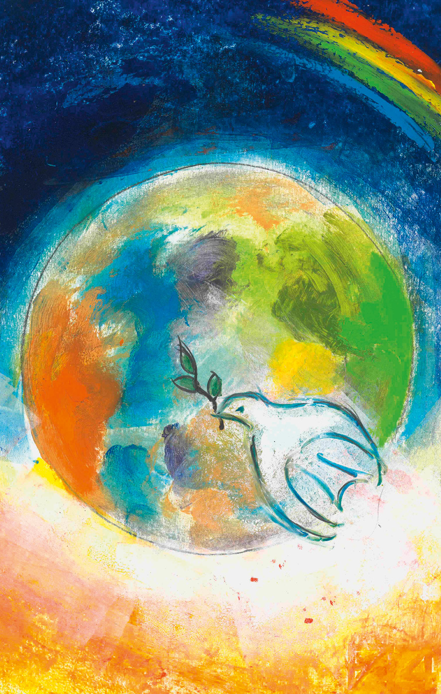 Bildchen - Friede für die Welt Bildchen - Friede für die Welt