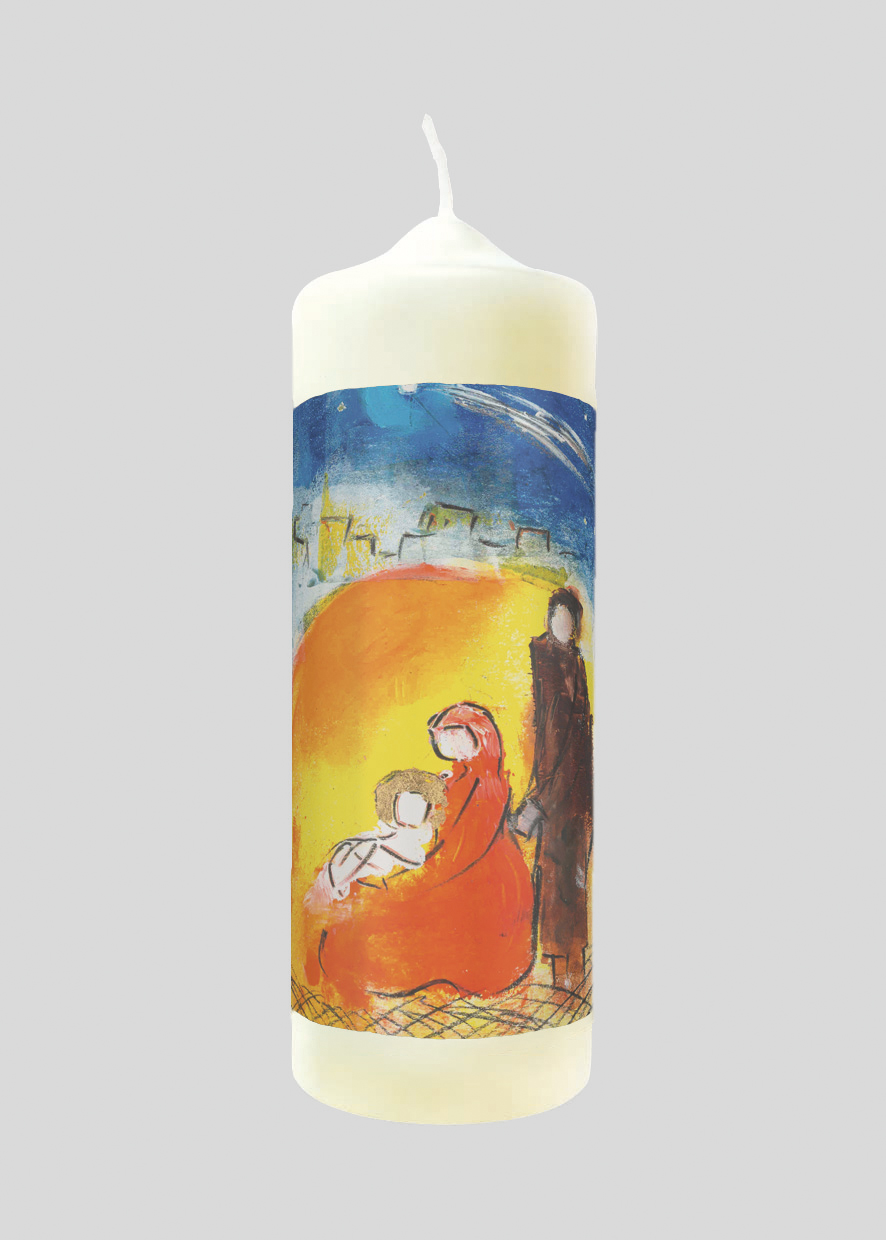 Kerze - Licht in Bethlehems Stall