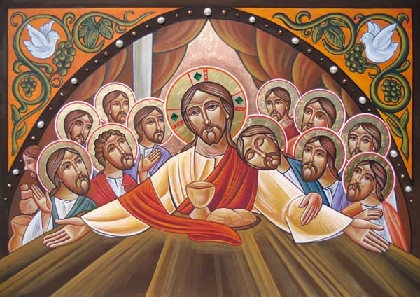 Klappkarte - Mit Christus vereint Klappkarte - Mit Christus vereint