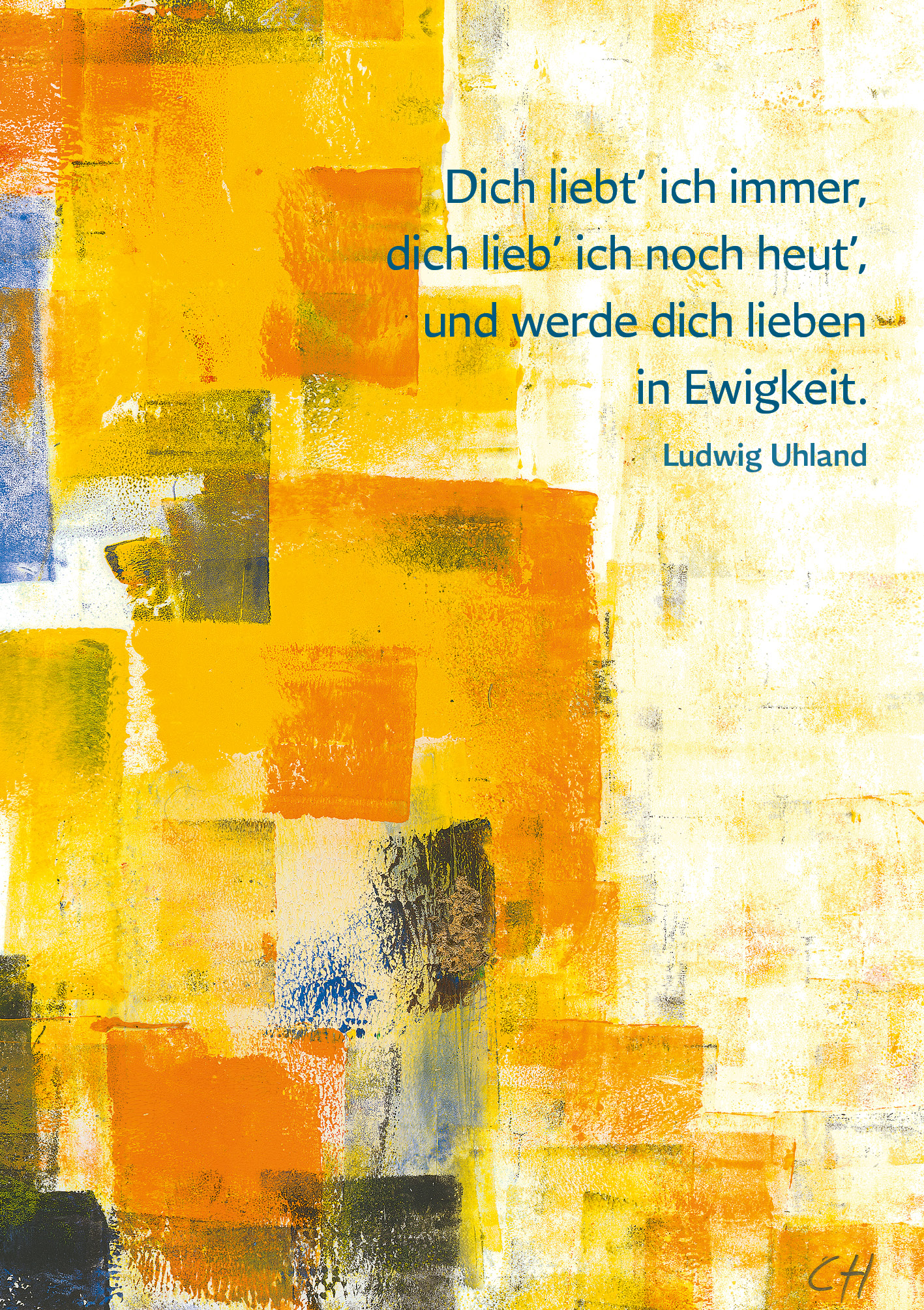 Klappkarte - Goldene Lebenswege Klappkarte - Goldene Lebenswege