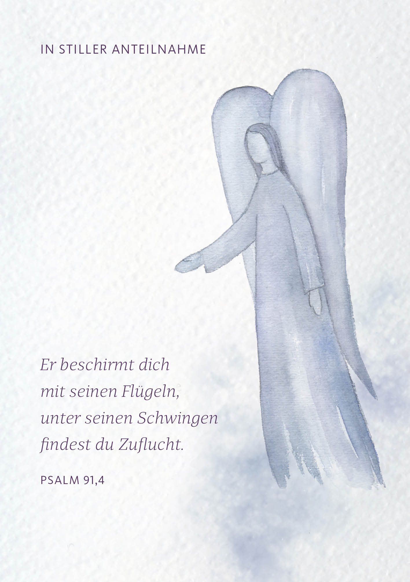  Klappkarte - Trost und Zuversicht