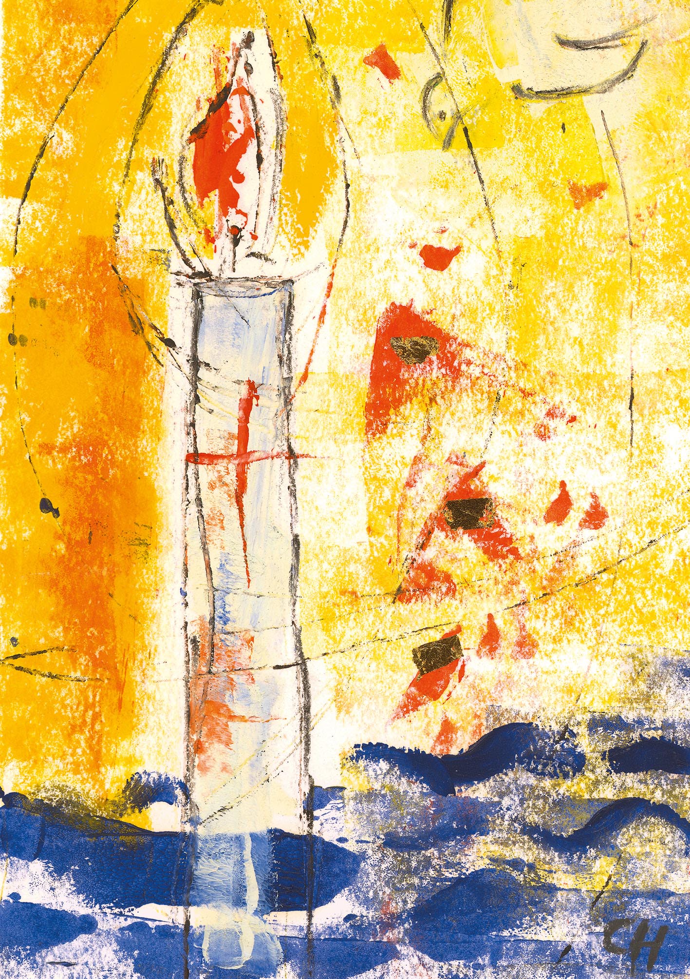 Klappkarte - Aus Wasser zum ewigen Leben Klappkarte - Aus Wasser zum ewigen Leben