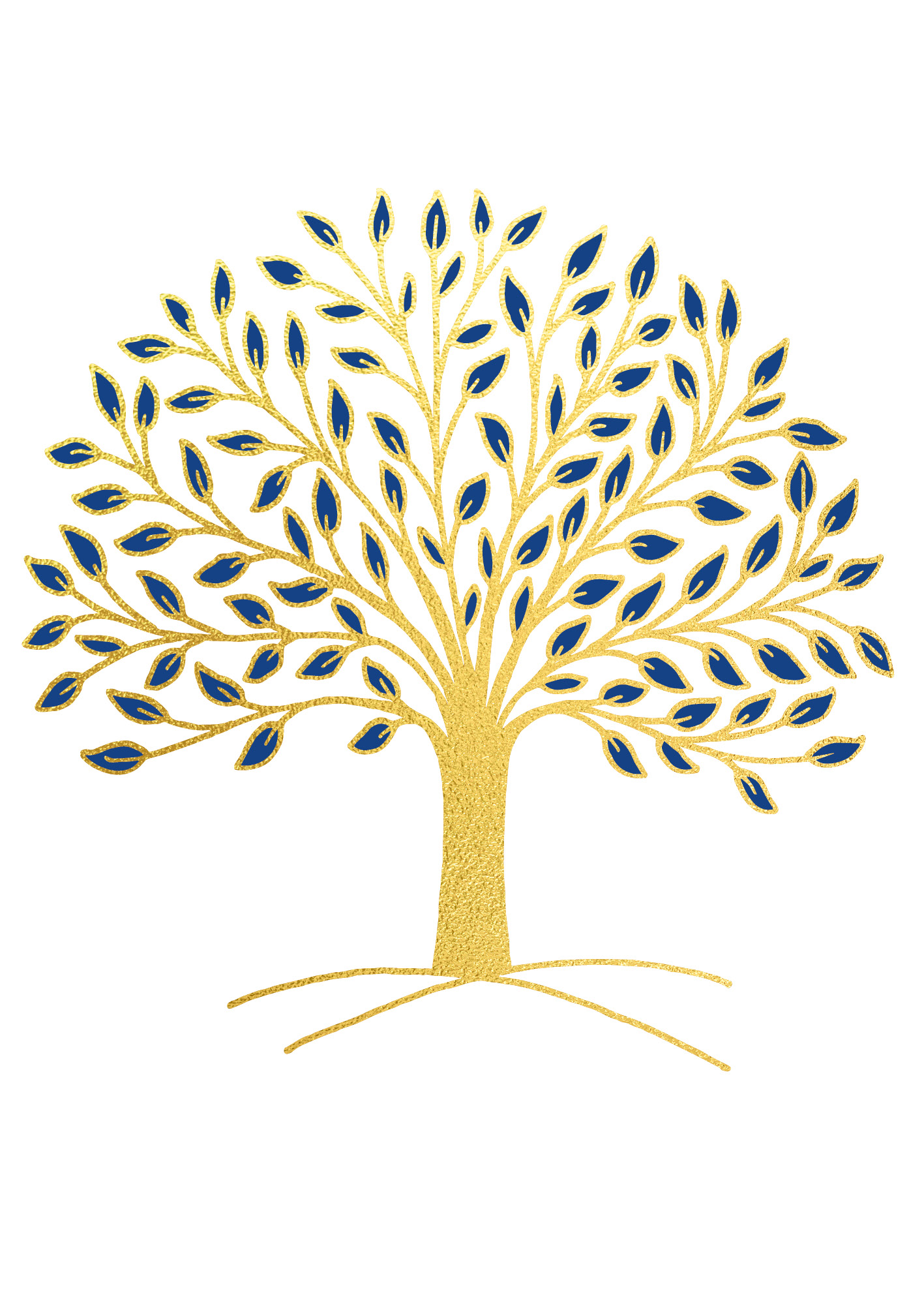 Premium-Klappkarte - Baum des Lebens Premium-Klappkarte - Baum des Lebens