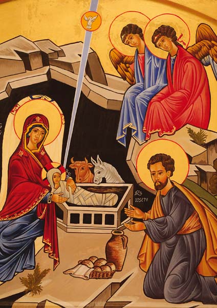 Kunst-Postkarte - Die Geburt Christi Kunst-Postkarte - Die Geburt Christi