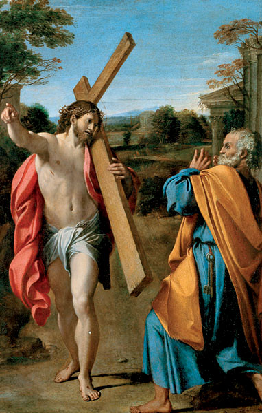 Bildchen - Christus erscheint dem Simon Petrus