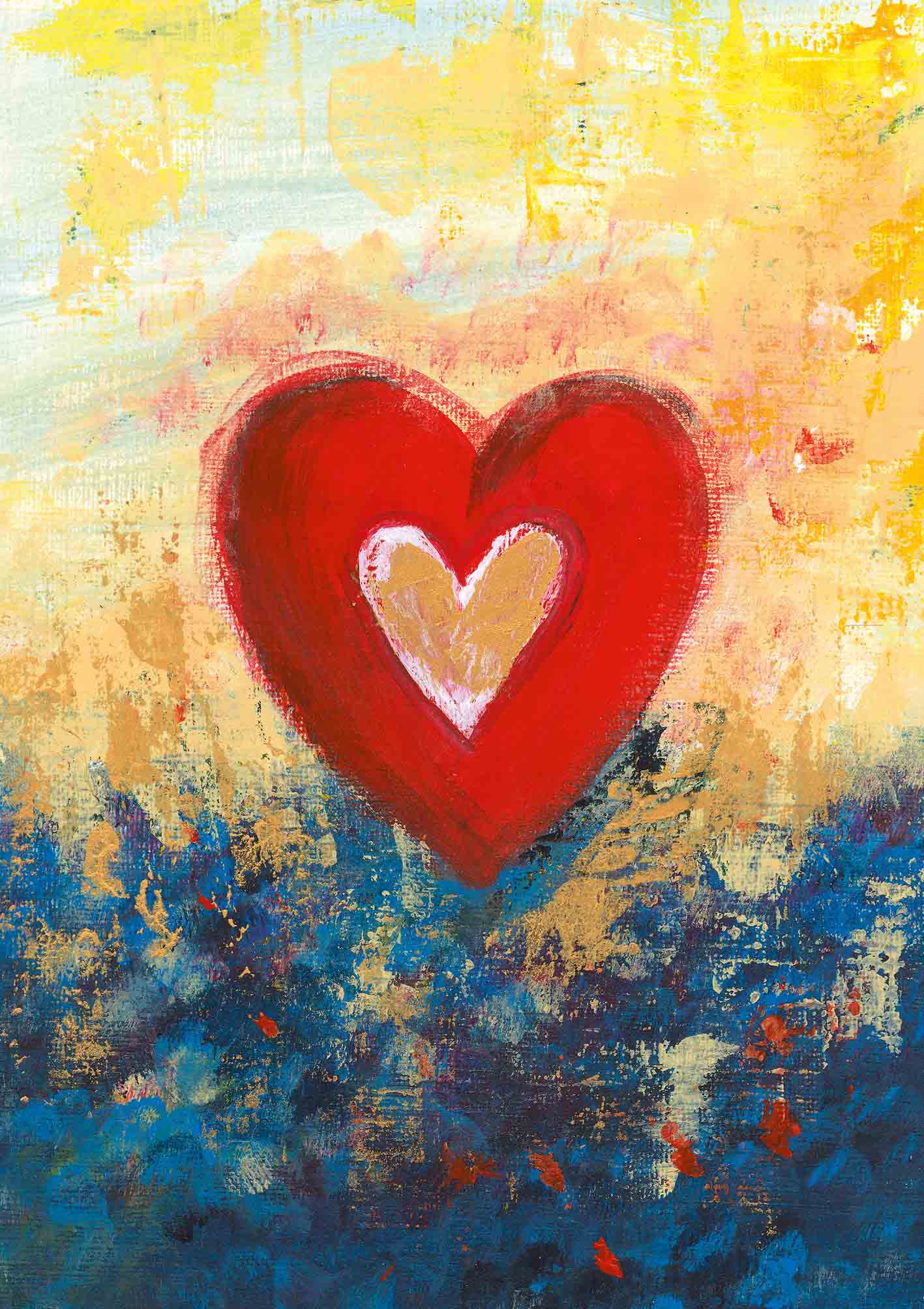 Klappkarte - Jahre des Glücks Klappkarte - Jahre des Glücks