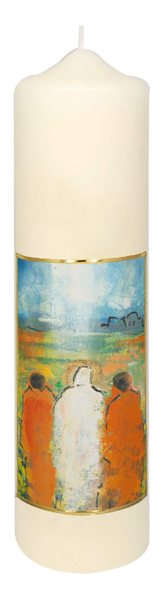 Tisch-/Altarkerze - Gemeinsam auf dem Weg Tisch-/Altarkerze - Gemeinsam auf dem Weg