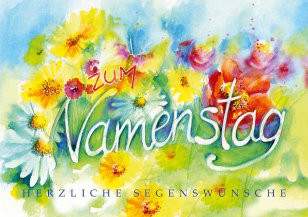 Klappkarte - Toller Namenstag Klappkarte - Toller Namenstag