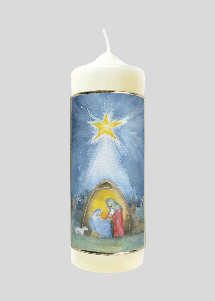 Kerze - Weihnachtsfriede Kerze - Weihnachtsfriede