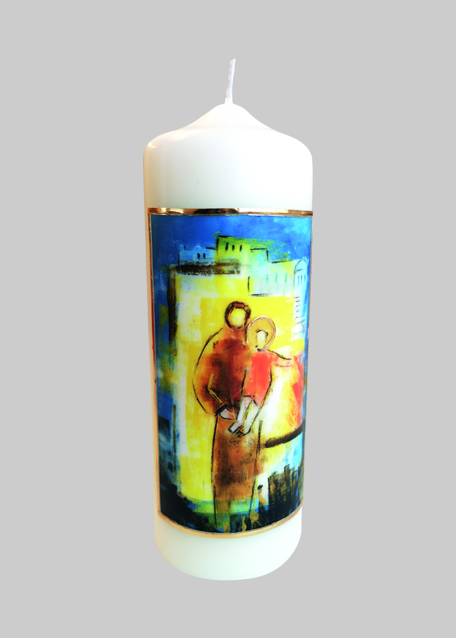Kerze - Heiliger Josef