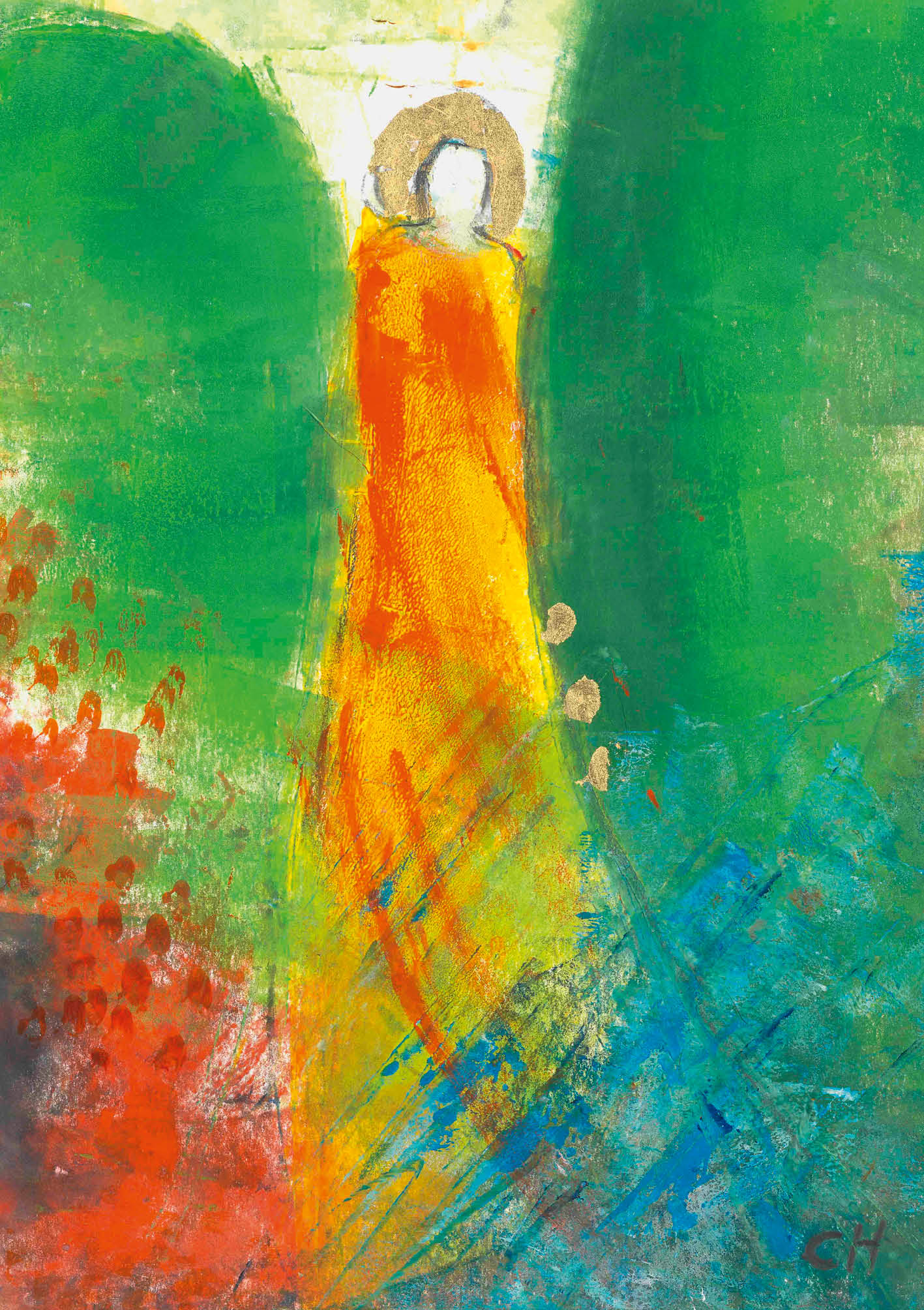 Klappkarte - Hoffnungszeichen Klappkarte - Hoffnungszeichen