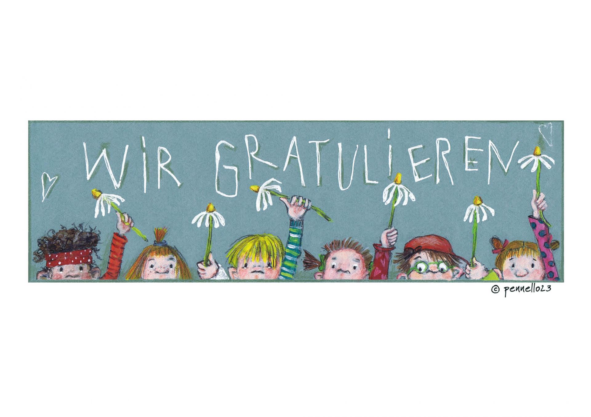 Ich Gratuliere Dir Groß Oder Klein Klappkarte - Wir gratulieren | 8244D