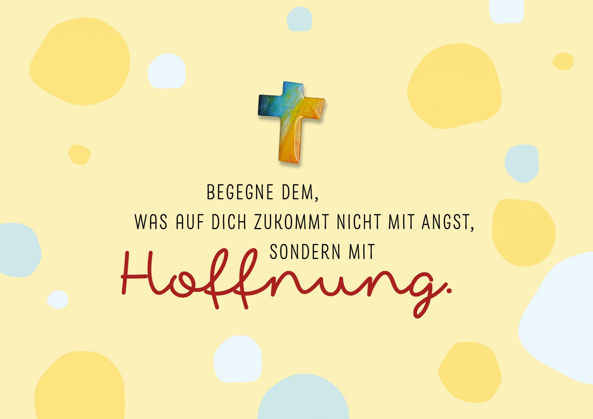 Pin-Cards - Hoffnung  8258D
